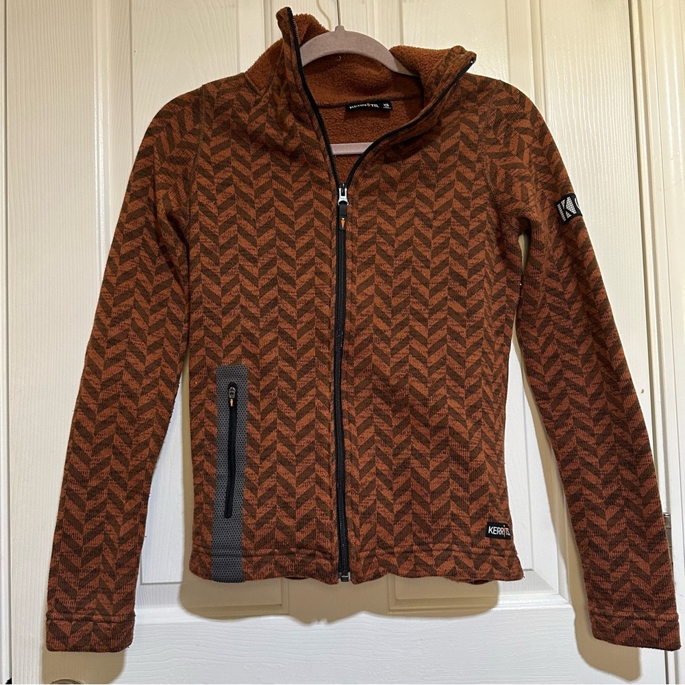 Kerrits Women's Brown and Black Patterned Jacket